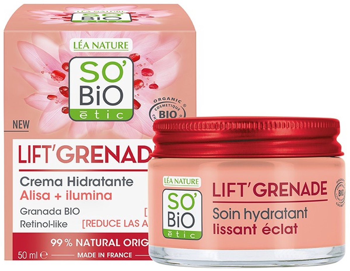 Goedkoopste So Bio Etic Lift grenade day cream 50 Milliliter