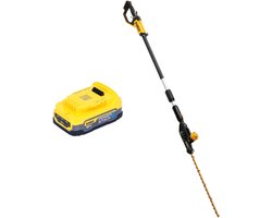 DeWalt DCMPH 566 N accu heggenschaar 18 V 55 cm + 1x Powerstack accu 1.7 Ah - zonder oplader