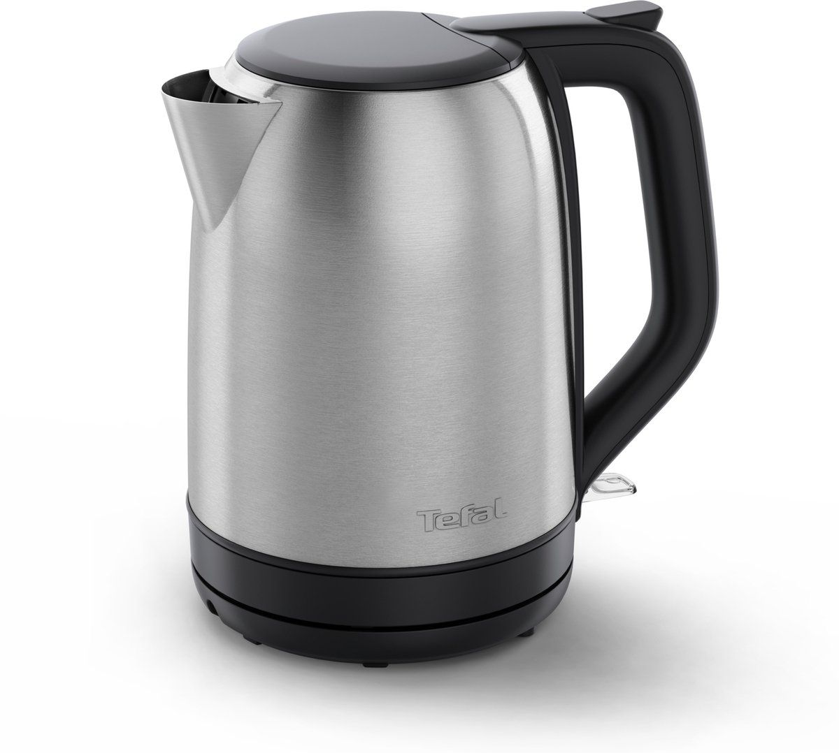 Tefal Subito KO5S0D - Waterkoker - 1,7L - Modern Design - 1-kopsindicator - Uitneembaar Antikalkfilter - 2400W - RVS — afbeelding 1