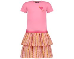B.Nosy Y502-5807 Meisjes Jurk - Maat 122/128