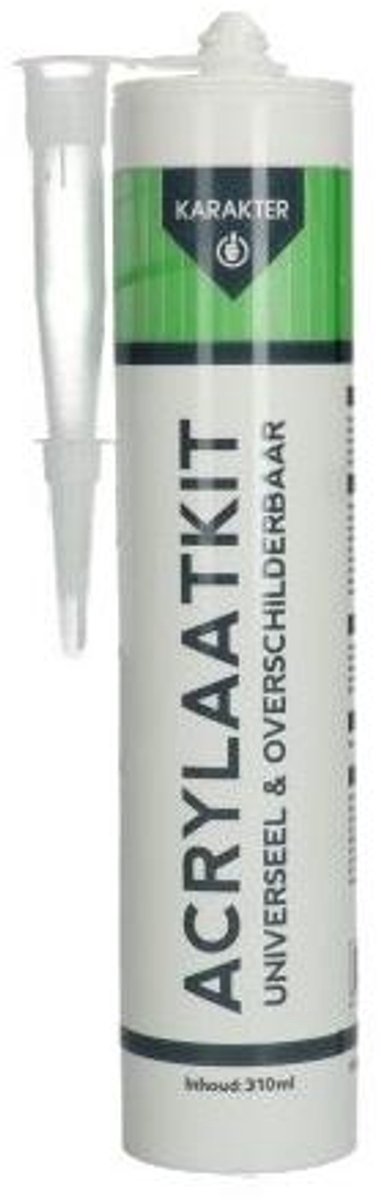 Karakter - Acrylaatkit Universeel Wit 310ml