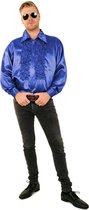 Rouge carnavalsbloes blauw Maat 42(dames) - 52(heren)