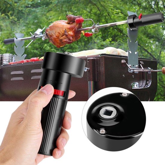 Barbecuemotor, Elektrische BBQ-grillmotor Rotisserie-motor Met USB Kabel Voor Picknick Voor Bbq