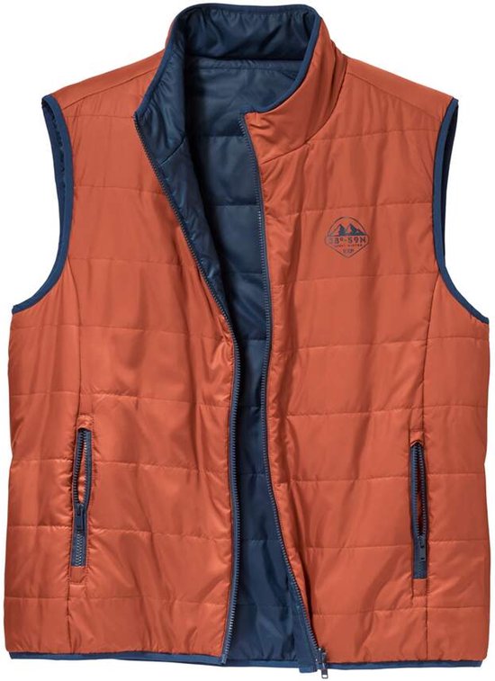 ATLAS FOR MEN - Dubbelzijdige bodywarmer - Heren - Verkrijgbaar in grote maten - XL