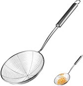 4pcs Sferification Spoon, Caviar Spoon Strainer Colander Stainless