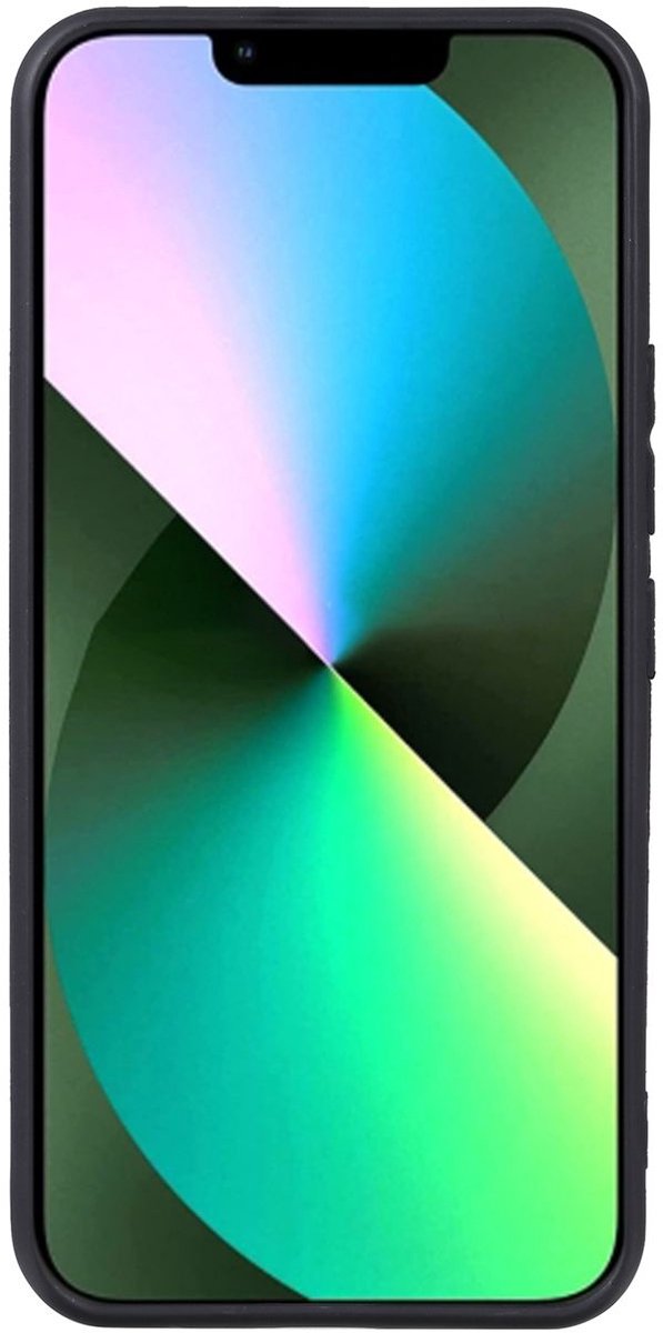 Mobigear Hoesje geschikt voor Apple iPhone 14 Pro Telefoonhoesje Flexibel TPU | Mobigear Basics Backcover | iPhone 14 Pro Case | Back Cover - Zwart