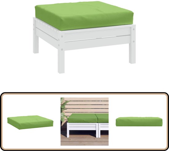 Madison 5-Delige Kussenset Voor Tuinbank - Palletkussen Met 4 Rugkussens Sage Groen
