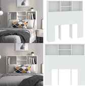 Tête de lit vidaXL Hoofdbordkast 100x18,5x104,5 cm bruin