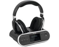 TechniSat Stereoman 2 DAB+ - 2.4Ghz draadloze hoofdtelefoon - zwart