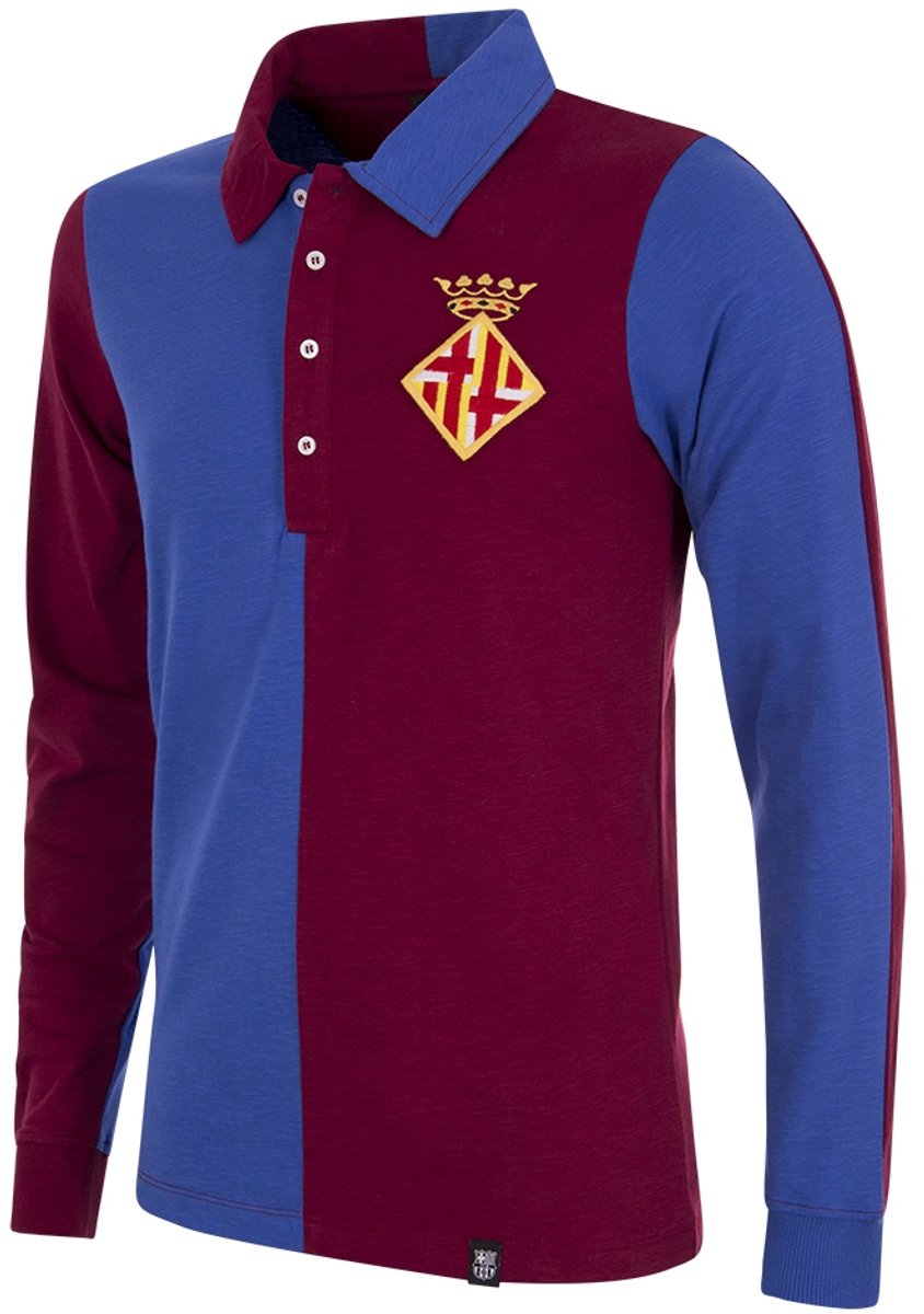 COPA - FC Barcelona 1899 - Retro Voetbalshirt - Heren - Blauw - Rood - XL
