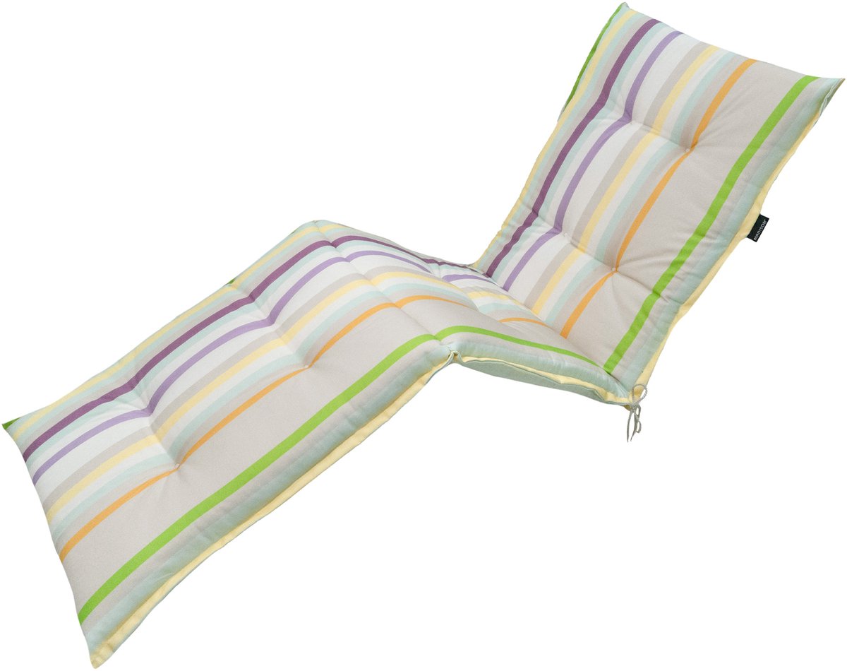 Ligbedkussen ca.200x65cm Righe purple