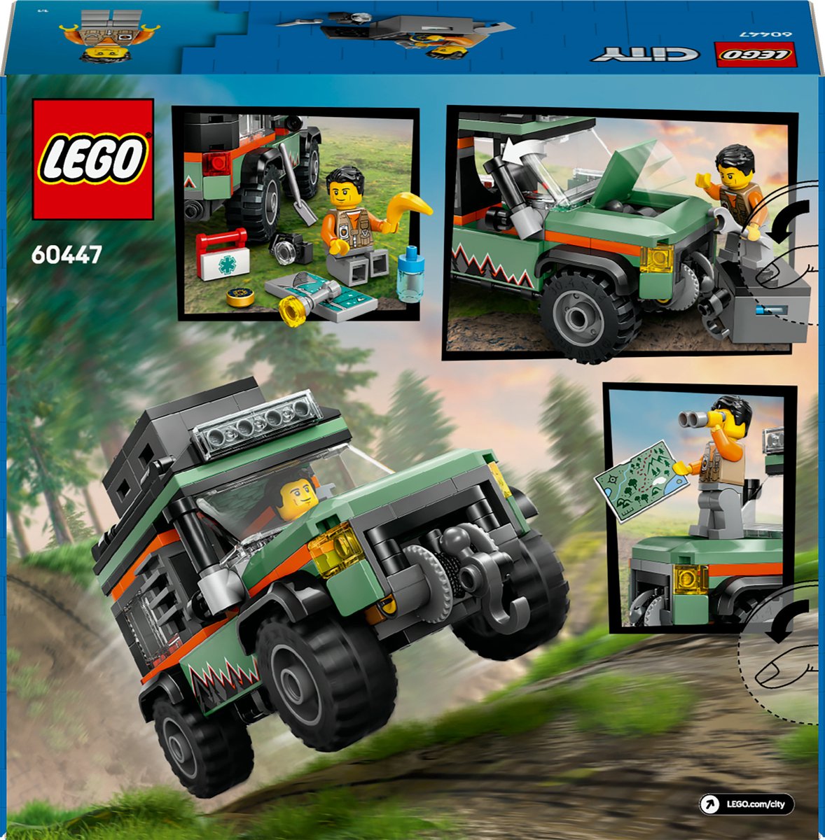 LEGO City 4x4 terreinwagen voor in de bergen - 60447 — afbeelding 11