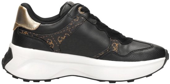 Guess Luckei Sneakers - Dames - Zwart - Maat 38