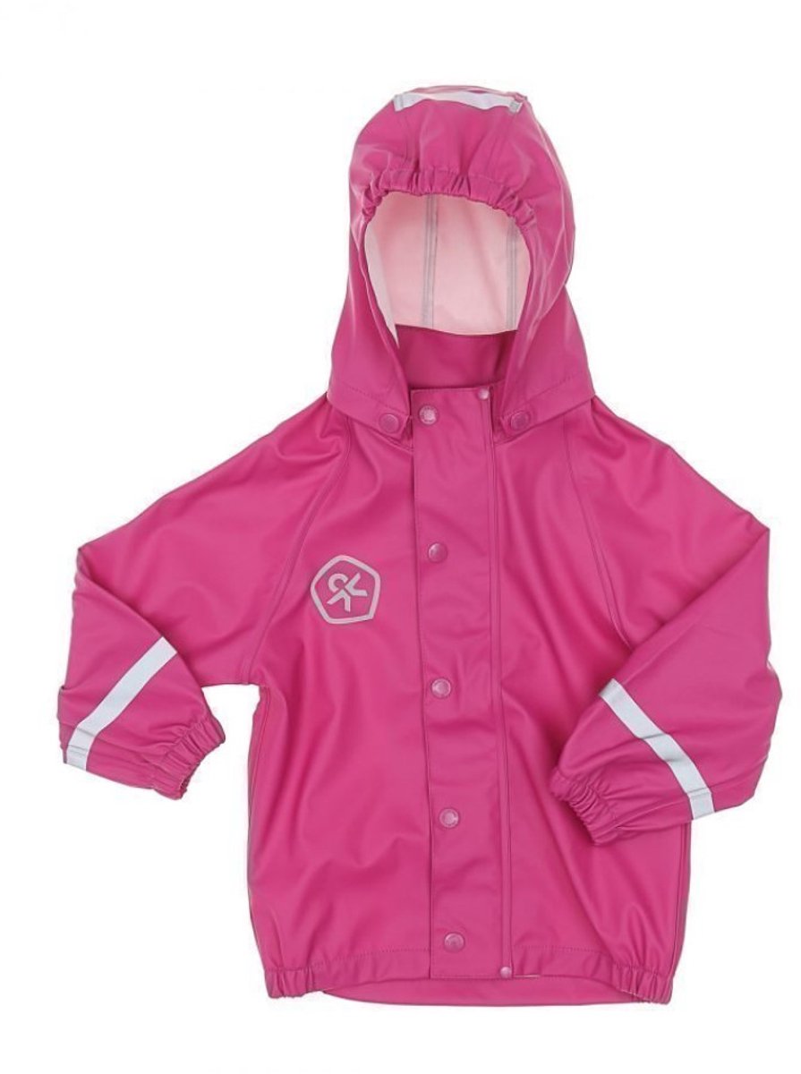 Regenjas van Color Kids Roze