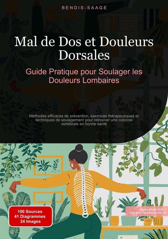 Mal de Dos et Douleurs Dorsales: Guide Pratique pour Soulage ... - cover
