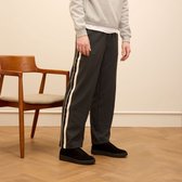 Manfield - Homme - Baskets en daim noir - Taille 40