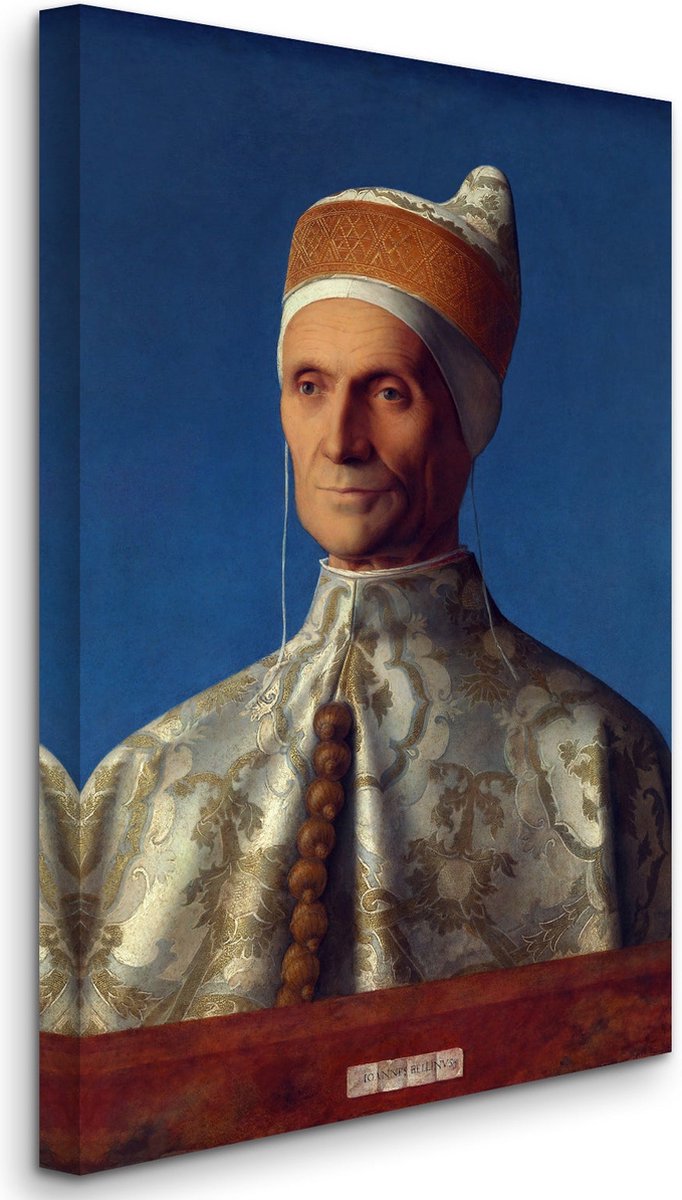 Giovanni Bellini - Portrait of Doge Leonardo Loredan - Portret van Doge Leonardo Loredan (