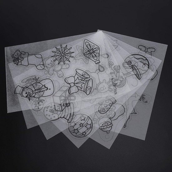 MACHSWON 100Pcs Krimpfolie Wrap Zakken 22 cm x 32 cm POF