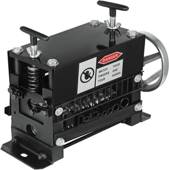 Kabeldunmachine voor kabels van 3-17 mm, handmatige elektrische stripper, met afneembare handgreep, kan 5 draden tegelijkertijd strippen, kabelstripper voor afvaldraad, eenaderige draad Kabeldunmachine voor kabels van 3-17 mm, handmatige elektrische stripper, met afneembare handgreep, kan 5 draden tegelijkertijd strippen, kabelstripper voor afvaldraad, eenaderige draad
