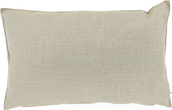 BLISS OUTDOOR - Sierkussen - 40x60 cm - Déperlant - Aspect lin - Sable