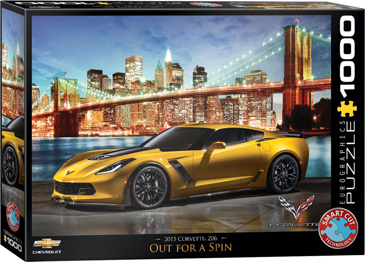 Corvette Z06 Out for a Spin Puzzel (1000 stukjes)