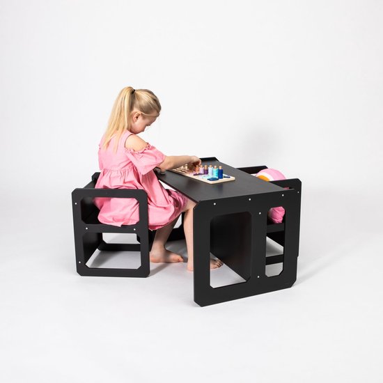 Minera® Dove Montessori Kindertafel Met Stoel Aanbieding bij