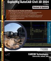 Exploring AutoCAD Civil 3D 2024, 13th Edition