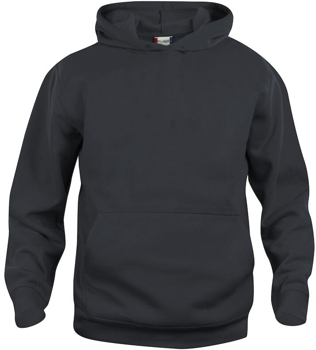 Clique Basic Hoody Junior 021021 - Zwart - 110-120