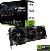 Bol.com ASUS TUF Gaming NVIDIA RTX5090 32G - Videokaart - 32G - GDDR7 - PCIe 5.0 - 2x HDMI 2.1b - 3x DisplayPort 2.1 aanbieding