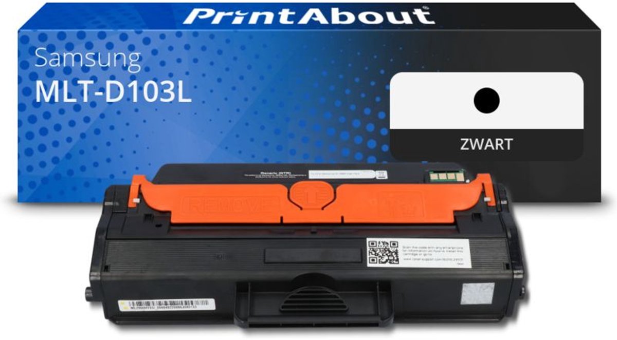 PrintAbout MLT-D103L toner zwart compatible voor Samsung