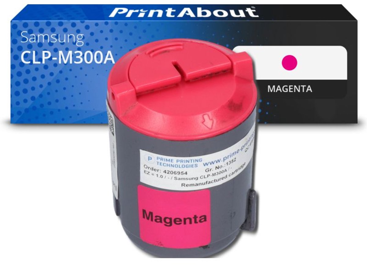 PrintAbout CLP-M300A toner magenta compatible voor Samsung