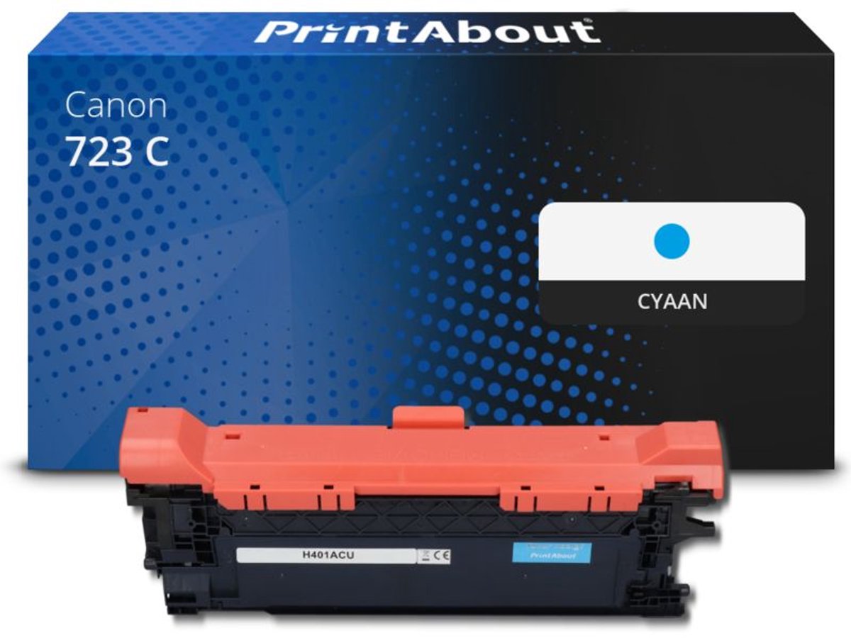 PrintAbout - Alternatief voor de Canon 723 C / cyaan