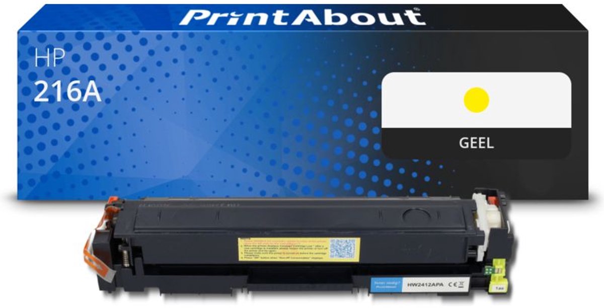 PrintAbout Huismerk HP 216A (W2412A) Toner Geel