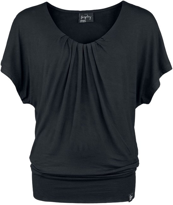 Forplay Beth Dames T-shirt - zwart - M