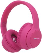imoshion Kinder Koptelefoon met LED Verlichting - Met Decibelbegrenzer - Bluetooth Koptelefoon Kinderen - Draadloze Over-Ear Hoofdtelefoon - Hot Pink
