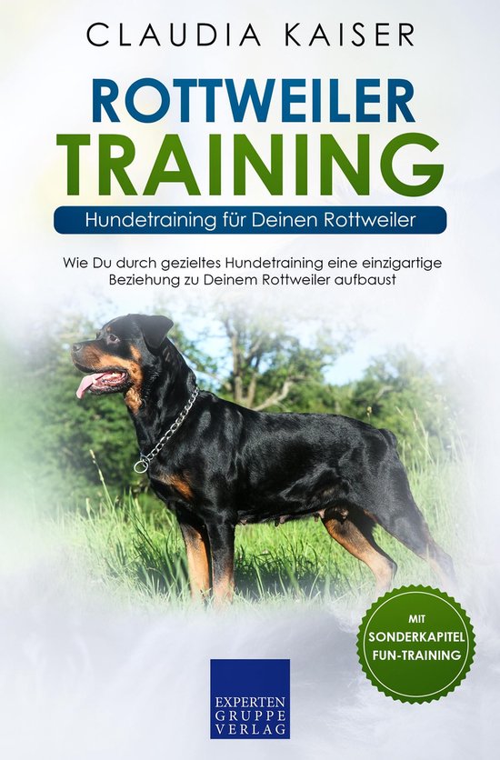 Rottweiler Training - Hundetraining für Deinen Rottweiler - cover
