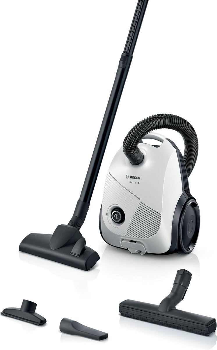 Bosch BGLS2WH1H Stofzuiger 600W Wit/Zwart