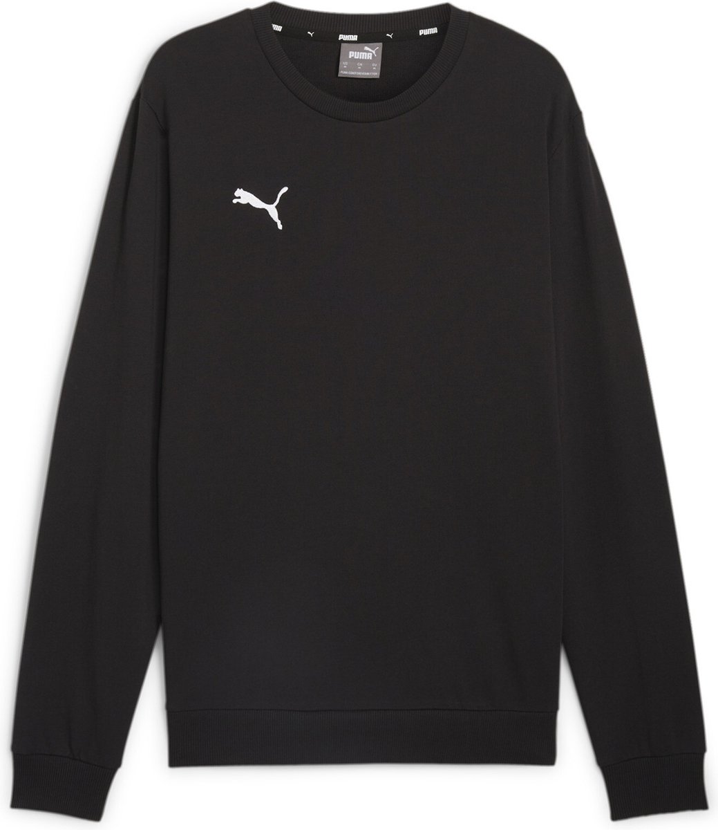 PUMA teamGOAL Casuals sweat-sweatshirt voor heren met ronde hals 658592 Zwart
