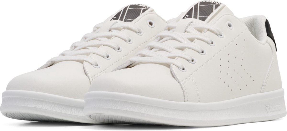 Hummel Court Line unisex sport sneaker schoenen vegan 225943 wit | bol