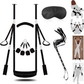 Sex Schommel - Sex Swing Extra Stevig – Seksschommel – Seksspeeltjes voor Koppel – Seks Schommel BDSM – Erotiek Toys - Sex Sling – Love Swing – Discreet Verpakt - Zwart