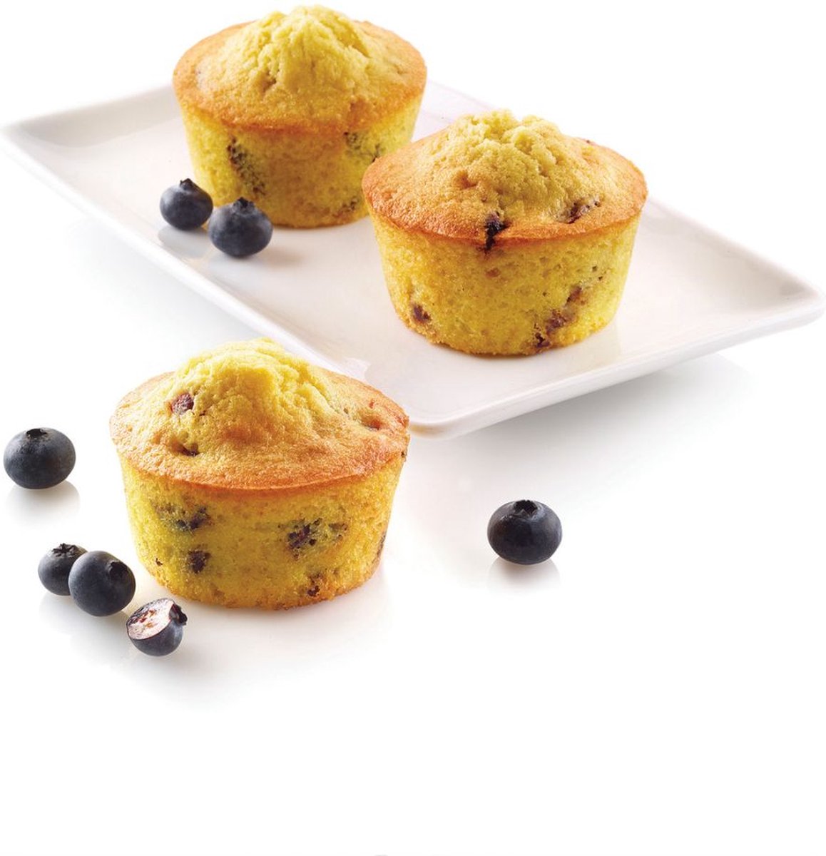 Silikomart Muffinvorm - Siliconen - Ø7cm - 1 Stuk - Bakvorm voor Muffins en Cupcakes