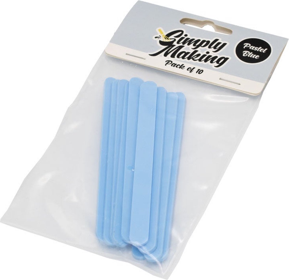 Simply Making Cakesicle Sticks Pastelblauw Standaard pk/10