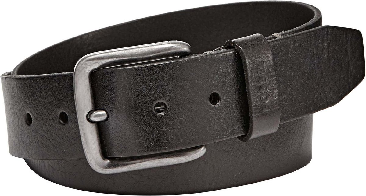 FOSSIL Leren Riem Brody Belt 4.0 W110 Black Zwart