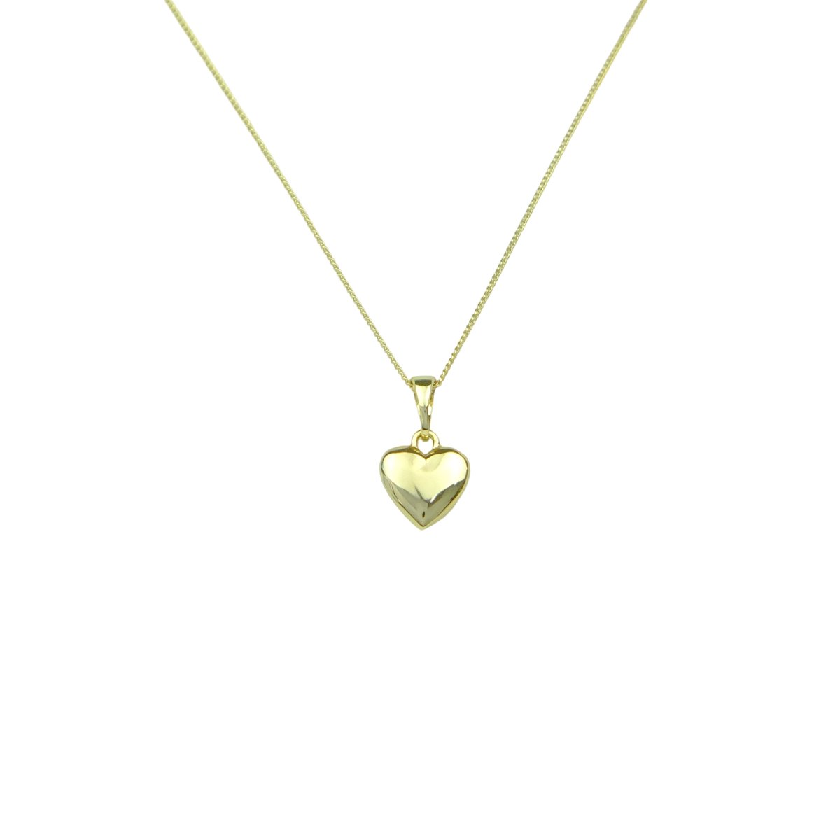 Yellow Heart Necklace Gold 14K