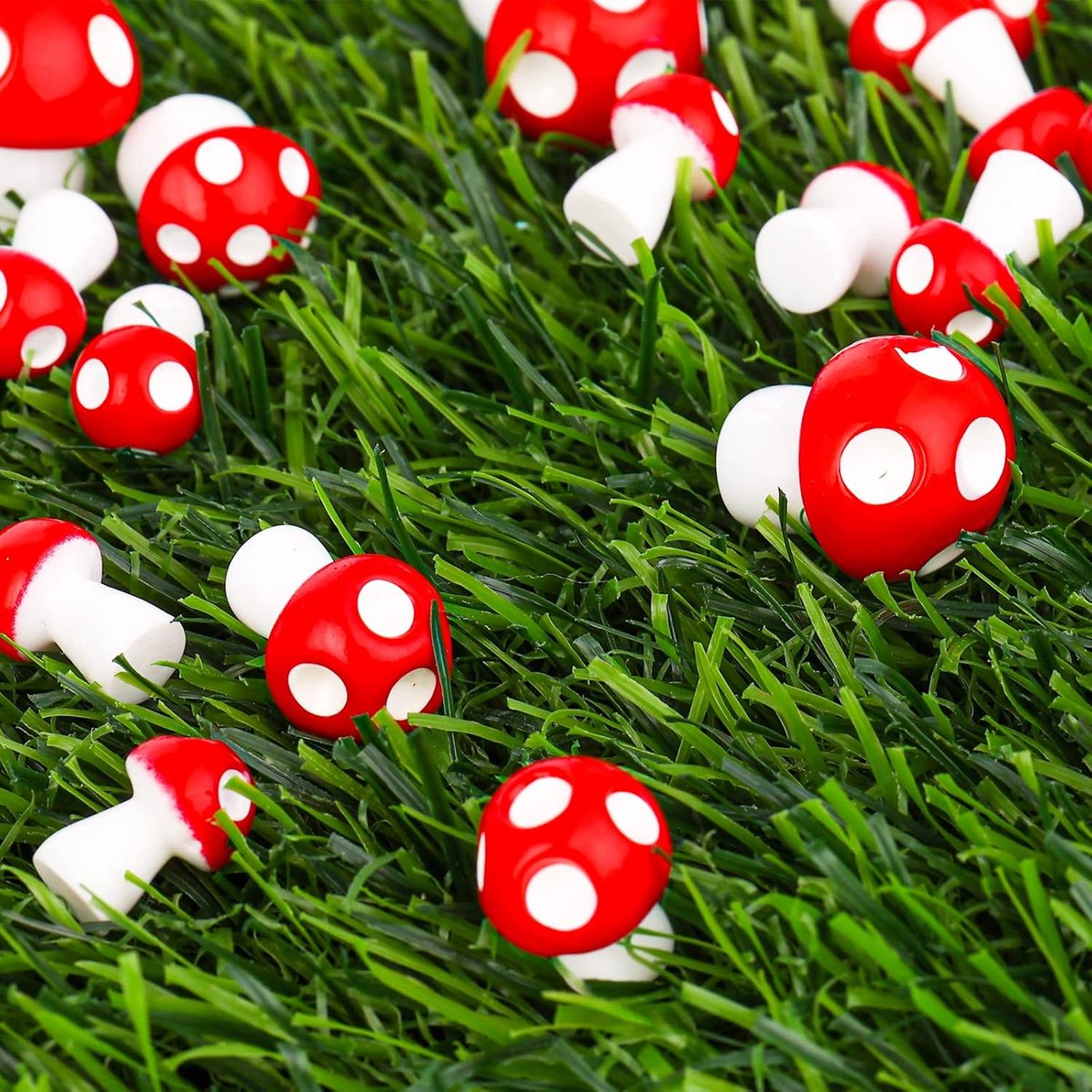 Mini Paddenstoelen Ornamenten - Decoratie Voor Feeëntuin - 50 Stuks Miniatuur Paddenstoelbeeldjes Feeentuin Decoraties Voor Bonsai En Micro Landschap