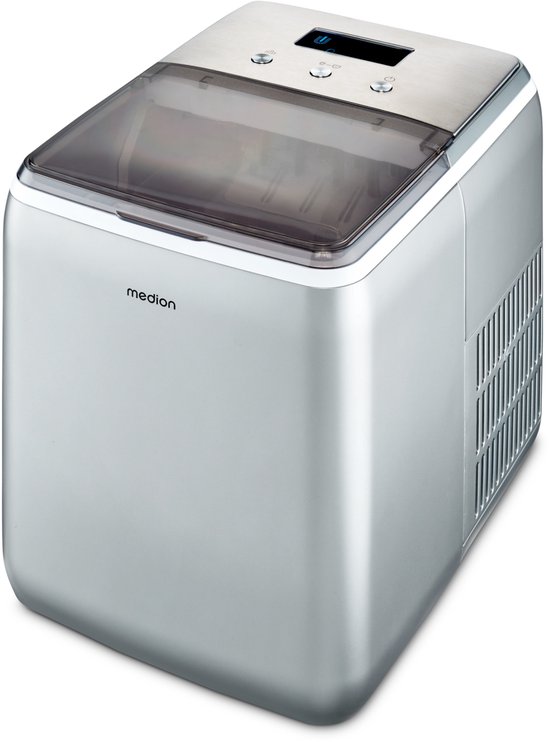 Medion Klareis MD 11950 ijsblokjesmachine - 2 maten ijsblokjes - elektronisch bedieningspaneel en LCD-display, waterreservoir van 2,6 liter - zelfreinigende functie van Medion — afbeelding 4
