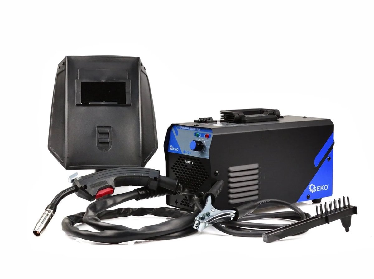 GEKO Inverter lasapparaat - MIG/MAG - Energiebesparend - Automatische spanningscorrectie - Compact formaat
