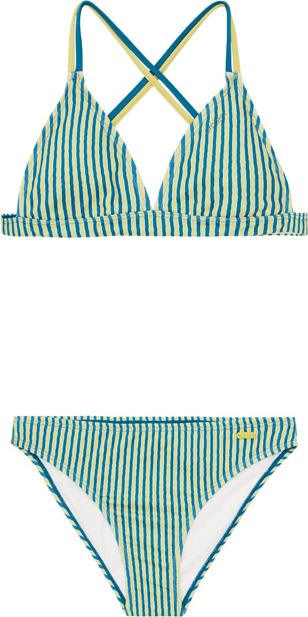 Protest Prttica Jr – Triangle bikini set Meisjes – Verstelbare bandjes – Uitneembare vulling Groen