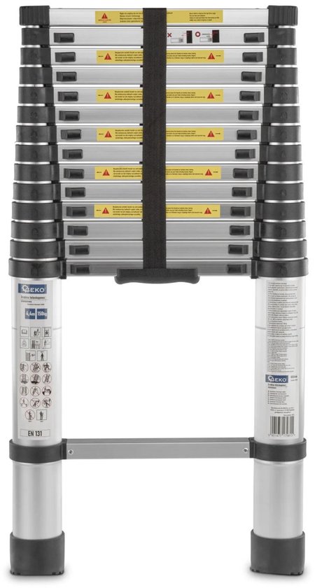 Aluminium telescoop, 6.4m | Multifunctionele