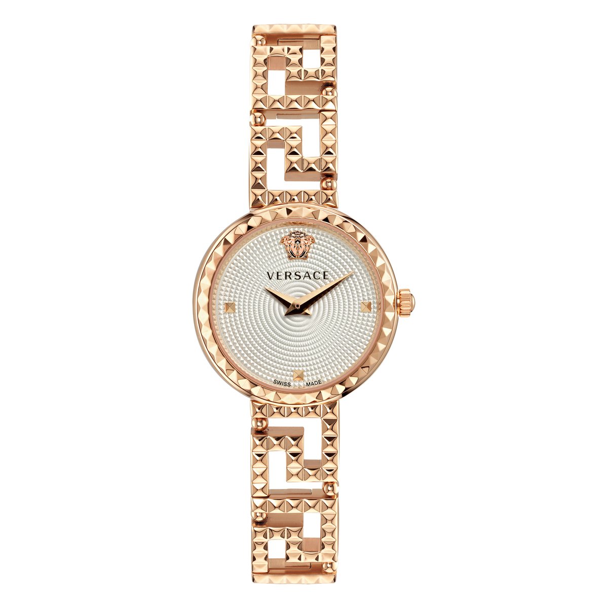 Versace Greca Goddess VE7A00223 Horloge - Staal - Rosékleurig - Ø 28 mm